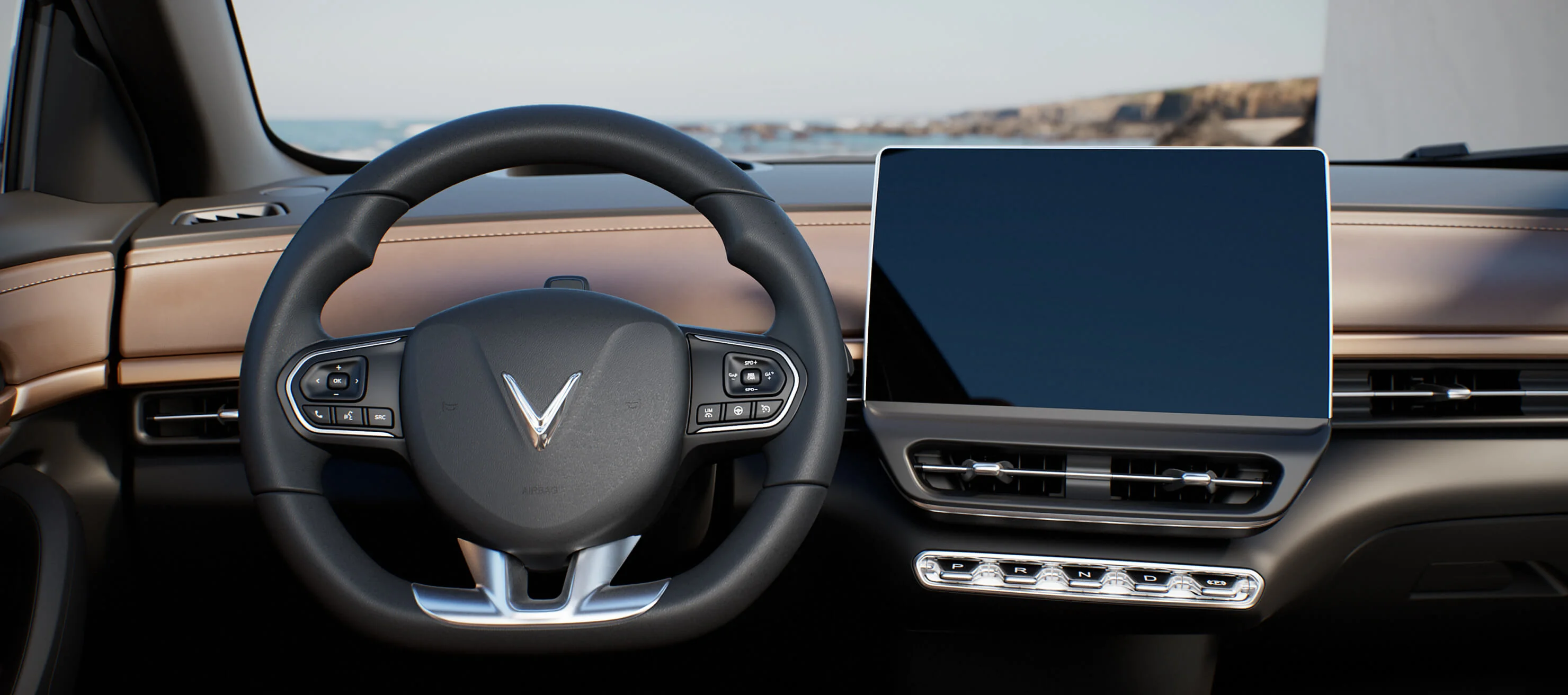 The VinFast VF 6 offers unique features like an infotainment display and heated steering wheel